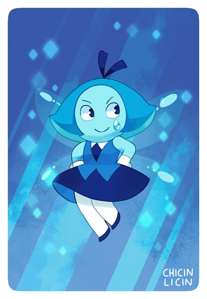 chicinlicin: Aquamarine!!..might animate her later…add it to the list XD  SET 1