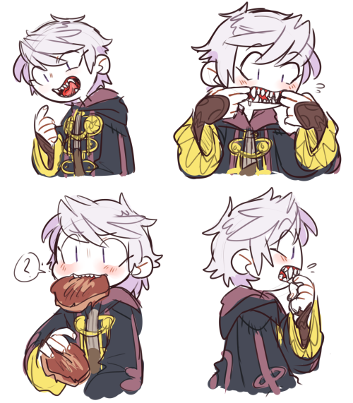 8xenon8:my most important hc about robin is that they have pointy teeth b/c grima influence. also th