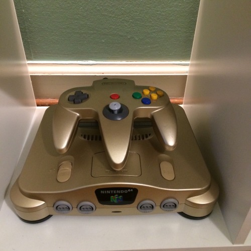 Picked up the Famicom and gold N64 in Japan, so I rearranged a little to be able to put them in a ni
