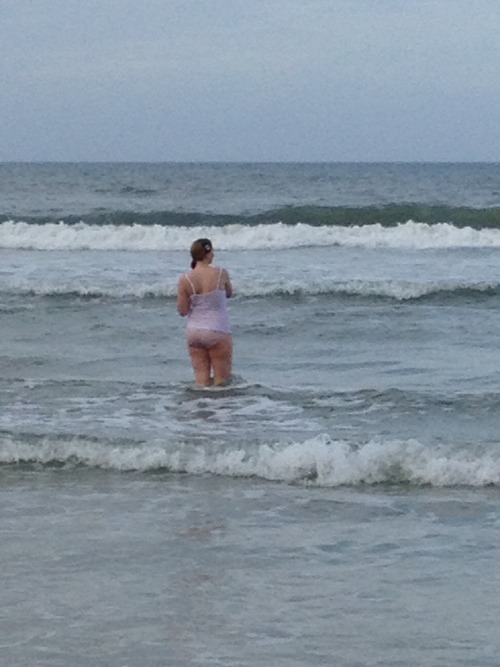 Here’s me playing in the ocean in Florida adult photos