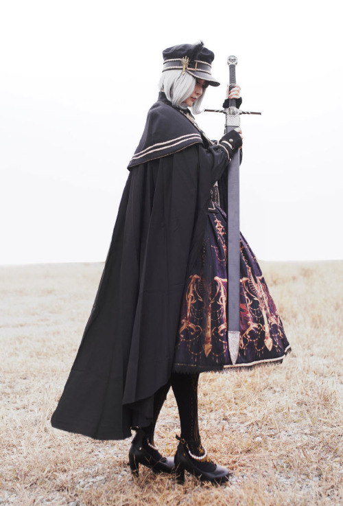 sindri42: lolita-wardrobe: Reminder: 【-The Elegy of Valkyrie-】 are going to be SOLD OUT! ◆ Only 1 Sk