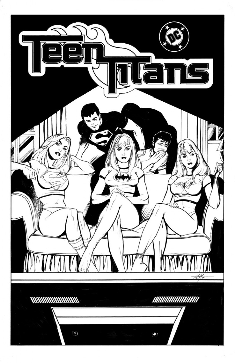 comicbookwomen:  Teen Titans-MC Wyman