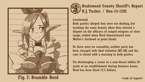 Walker and Bramble Reed I&rsquo;ve been toying with the idea of fantasy in other eras. I&rsq