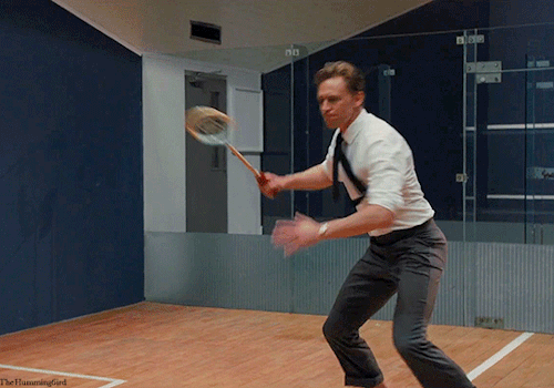thehumming6ird:Laing Vs Pine: Racquet Sports