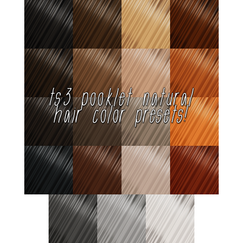 sims 3 hair colours sims 3 hair colours