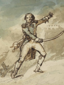 syuminiki:  General Kléber at the battle of Saint-Jean-d'Acre 