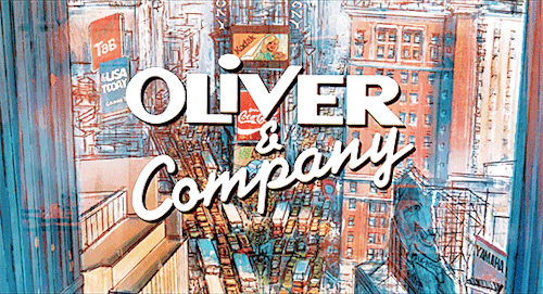 nickrobihson:Oliver & Company (1988) dir. George Scribner