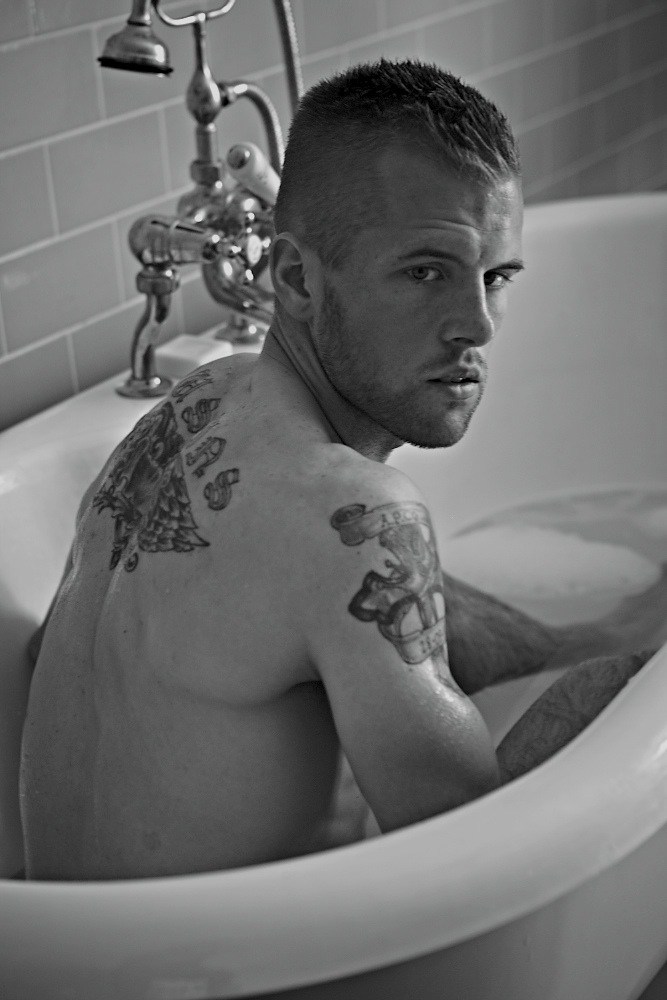 pecstacular:  Adam Coussins by Billy Boyd Click here for more posts on Adam. 