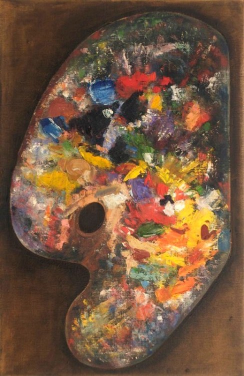 devidsketchbook: PALETTE BY JOE FIG Joe Fig originally trained as a painter in New York at the 