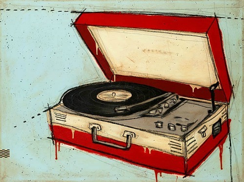 stilllifequickheart:  Joel Ganucheau Turntable 2014 about today’s posts 