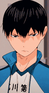 suzuyajuzoo:      Kageyama Tobio + Resting Bitch Face || for bertholdts↳   RBF