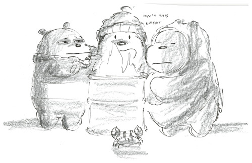 wedrawbears:  Captain Craboo development drawings part 2 