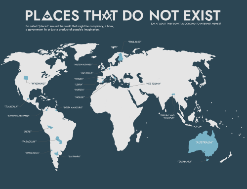 mapsontheweb:  Places that “don’t exist” according to internet memes