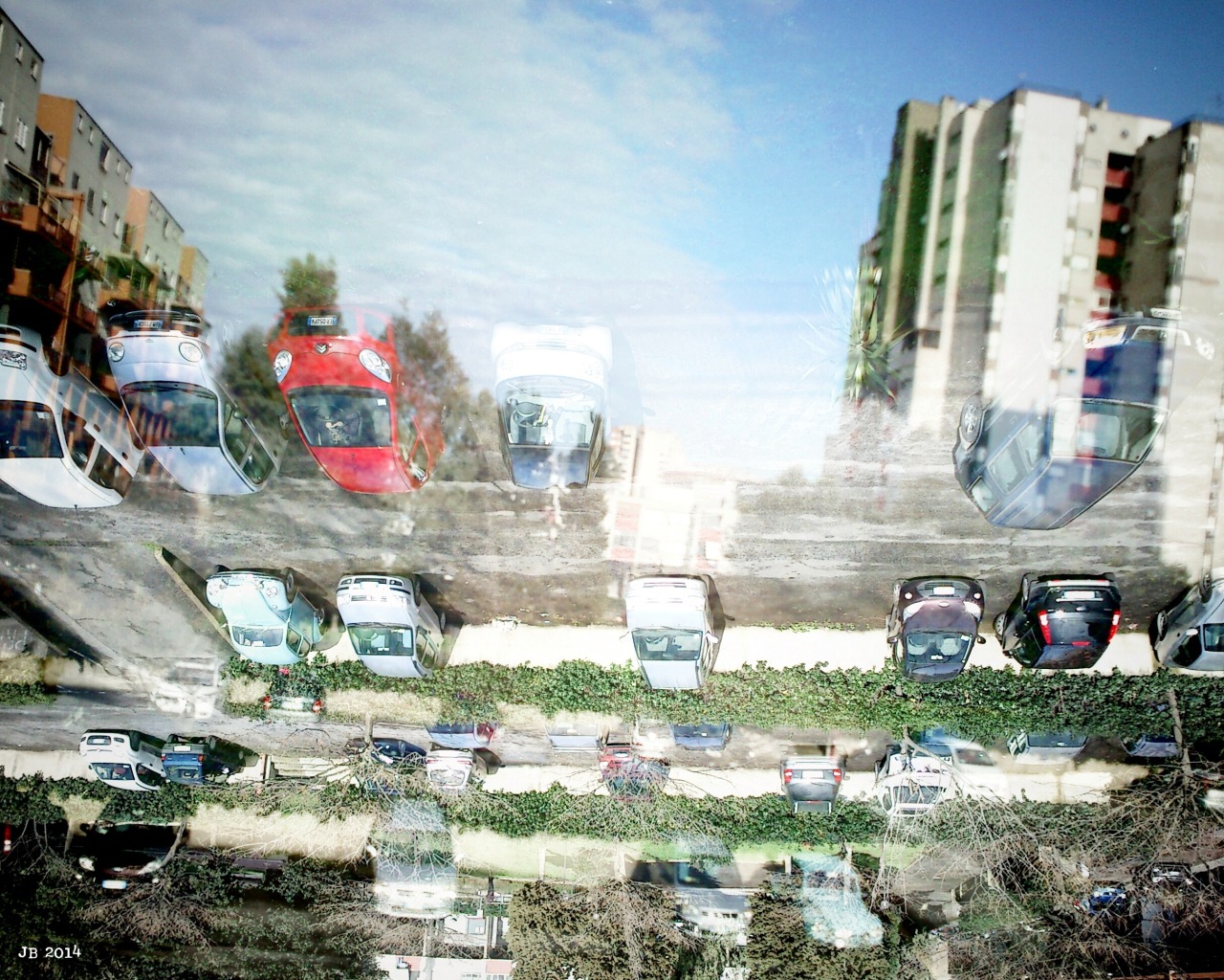 johbeil:  Photographic exercises: the double exposure  What might at first sight