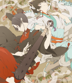 Fuckyeahsourcedart:  鬼と淫獣 By もちだのお手洗いちゃん