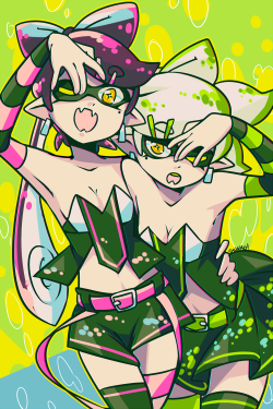 shunao:  LUVORATORRRRRY SQUID SISTERS MINI-PRINT!