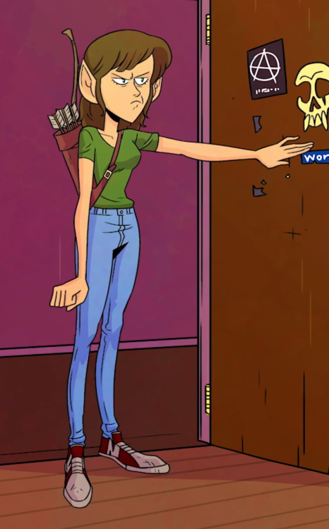 The canon LGBT+ character of the day isSandra Lynn Faeth from Fantasy High, who is bi / pansexual!