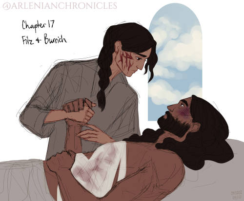 arleniansdoodles:I recently started the Farseer Trilogy, and … Well now I have a bunch of feels, so 