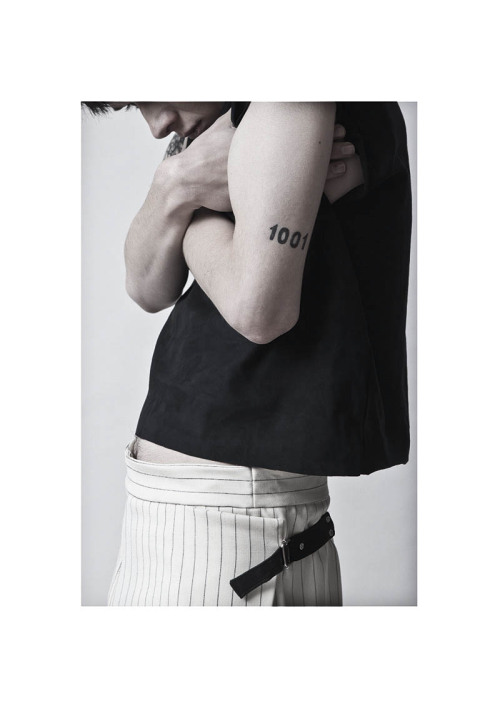 whatisajanis:  Ringo Lukas for Max Jolivet “Undergraduate Collection”