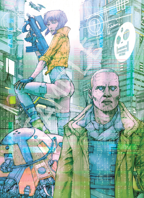 roguetelemetry:  G.I.T.S MAJOR + BATOU by simsim78 