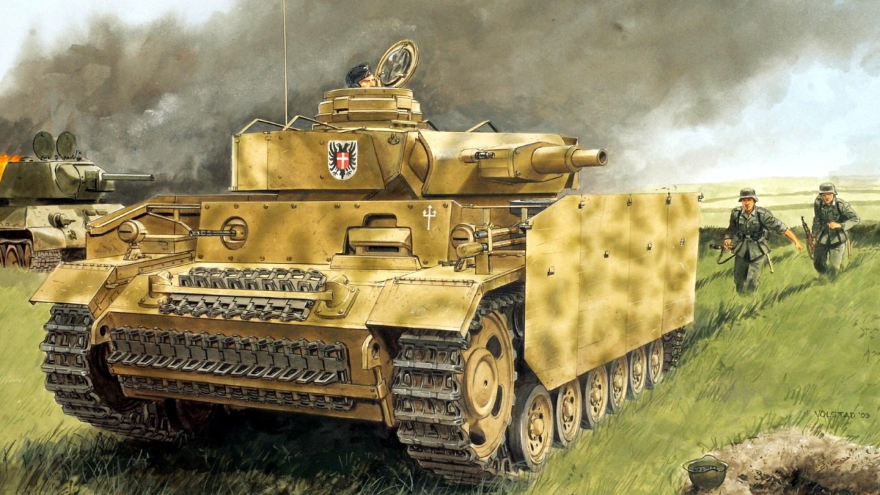 1943 Panzer III N Kursk 2. Panzer Division ‘Wien’ - Ron Volstad