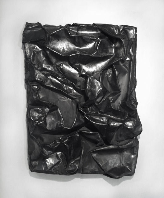 unusualwhite:  Lauren Seiden | Black Raw Wrap 3 (2014)