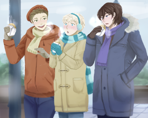 hotchocoandscarves:A good cold weather to have some flavor-filled buns