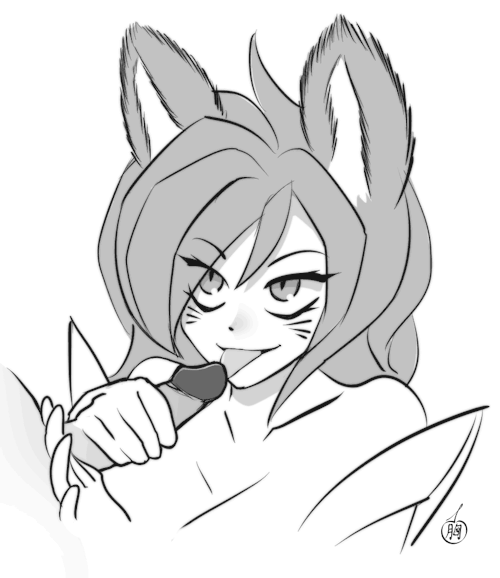 cherry-bosoms:  Ahri job