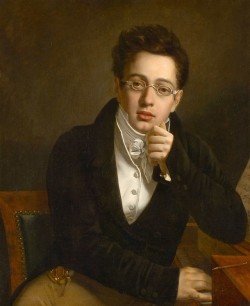 toanunnery: Portrait of Franz Schubert Joseph