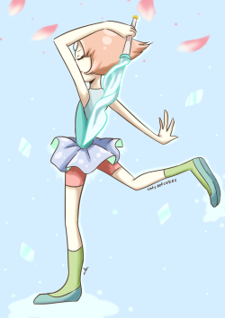 catseatcakes:  i’ve wanted to draw pearl