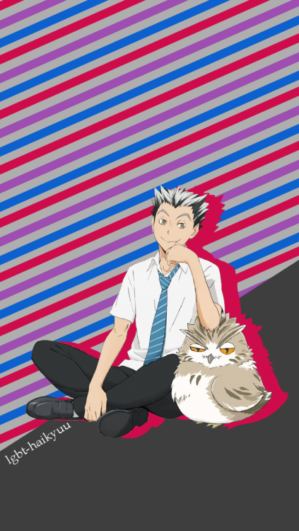 Bisexual Bokuto for @bokutaePlease credit if you use, do not repostInstagram