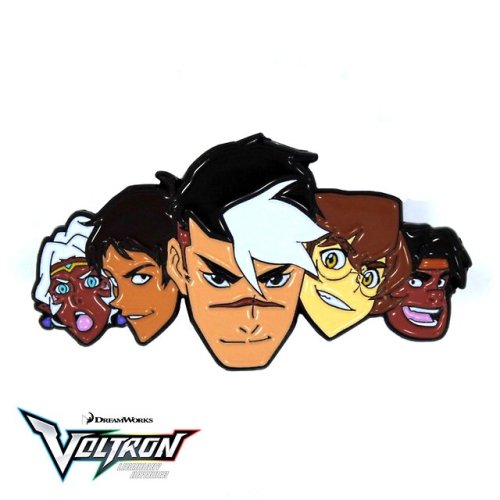 vld-news: Officially Licensed Voltron Jewelry: SDCC 2018 EXCLUSIVE TEAM PIN   The fighting force of 