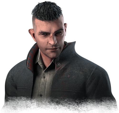 The canon LGBT+ character of today is:David King from Dead by Daylight who is a gay man