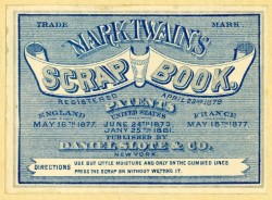 cracked:  Mark Twain was into scrapbooking