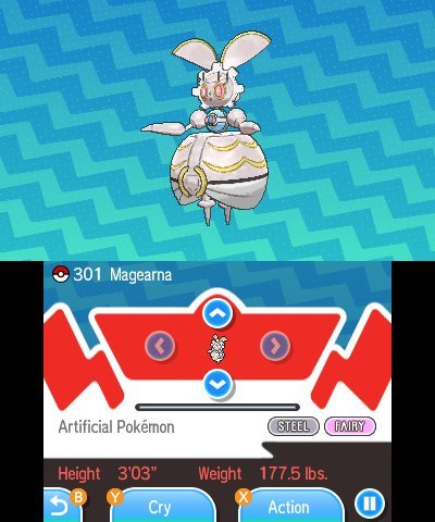 XXX shelgon:  The Mythical Pokémon Magearna photo