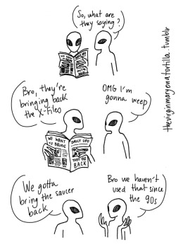 thevirginmaryonatortilla:   Aliens react