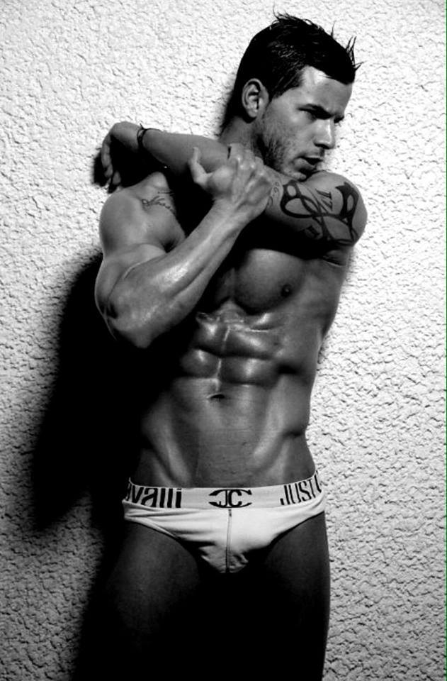 dirtyboi2muscles:  chriscruzism:  Greek male model Iraklis Kozas he’s doing his