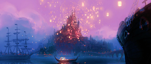 chriisevanss:  Concept Art for Disney’s Tangled.  