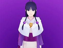 kaiba-cave:Maya Fey in Ace Attorney: Spirit of Justice Credit (Please don’t remove.)