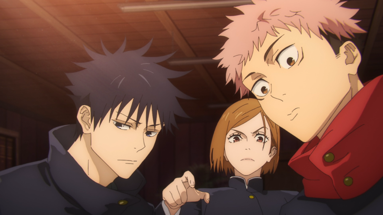 The characters hairs just fit the meme : r/JuJutsuKaisen