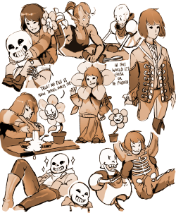 velocesmells:  Undertale requests from last