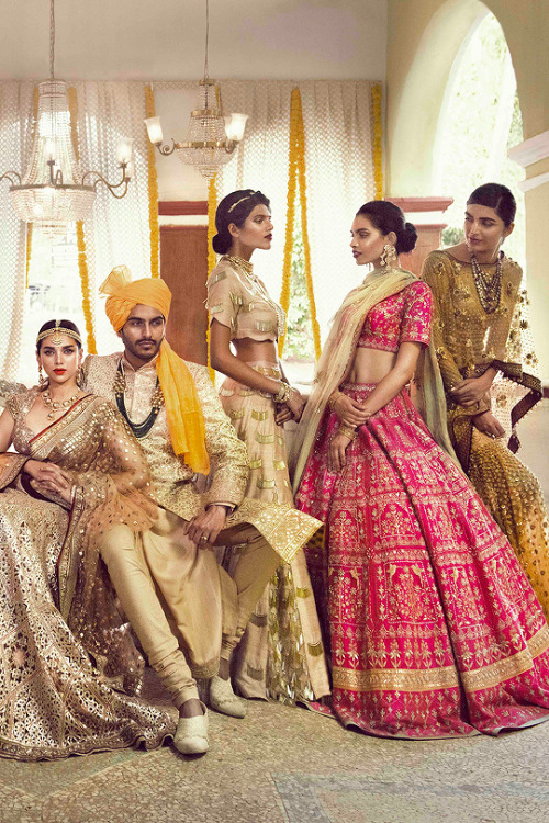 Vogue India - The Wedding Book 2017Photography: Signe VilstrupModels: Manvitha Mallela, Ravyanshi Me