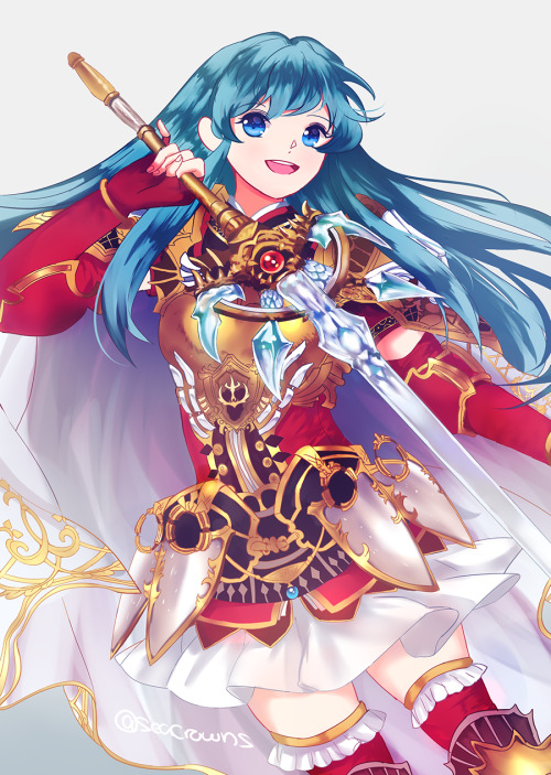 Legendary Eirika! I’m glad I finally was able to draw her!