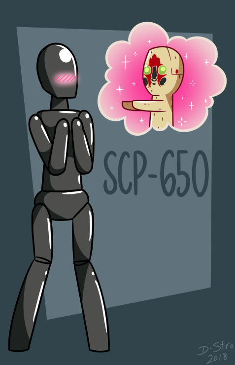 Awww I see, SCP-650 is not a knock-off, just a fan