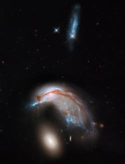 back-to-the-stars-again:  Colliding Galaxy