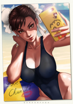 ladychunli68:Chun-Li by Dandon Fuga <