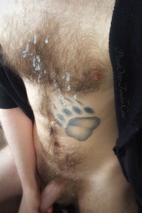 pizzaotter:  gayinthesouth:  pizzaotter:  Put on a show for a friend which ended kinda messy. :P  Good heavens, pizzaotter is one sexy specimen of the male form.  Why thank you. 