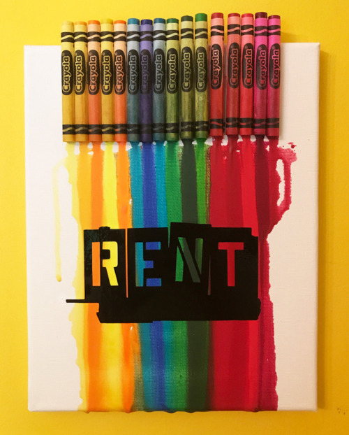 illyrio:I hadn’t made any melted crayon art in a while, so I decided to make some Broadway-themed pi