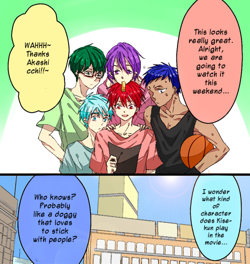 irisviel-yukinashin:   Original: 【黄瀬誕】もしも黄瀬が  / The Movie Info~  