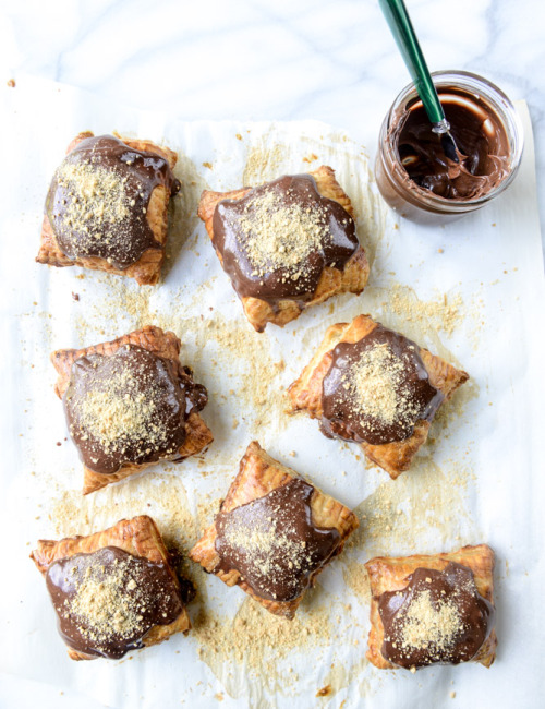 Porn sweetoothgirl:  nutella s’mores puff pastry photos